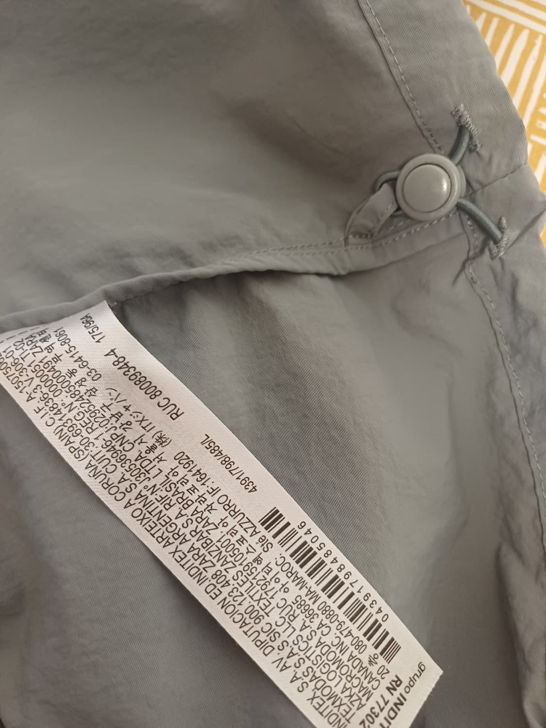 자라 Zara 남성 아노락 후드 자켓 [L] 상품이미지10