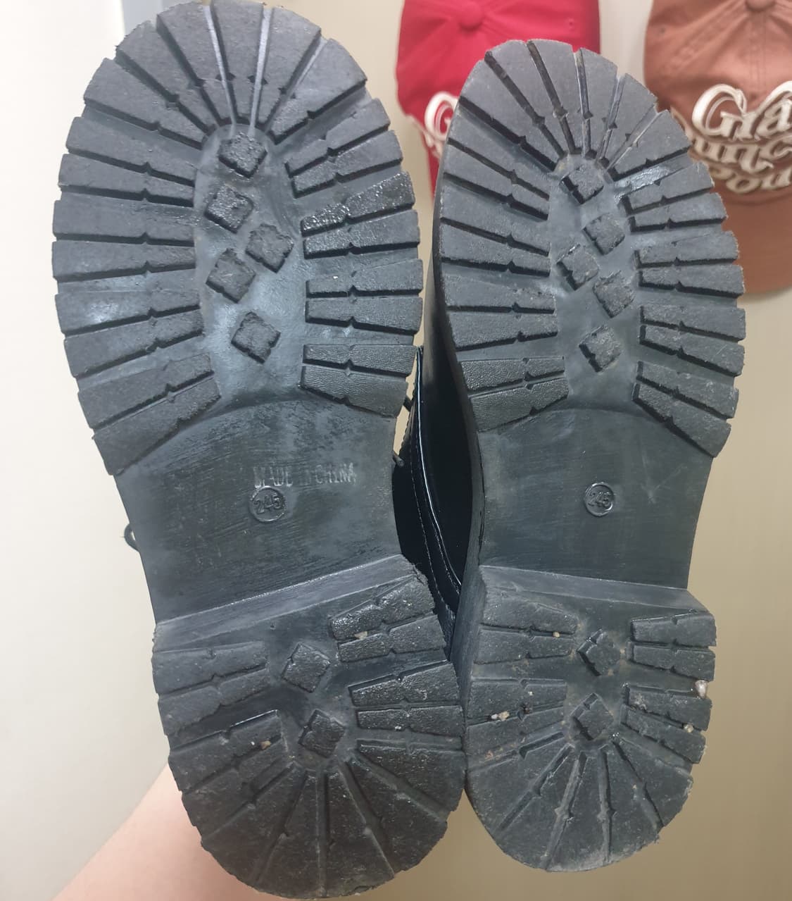 워커부츠 블랙 (245) 상품이미지4