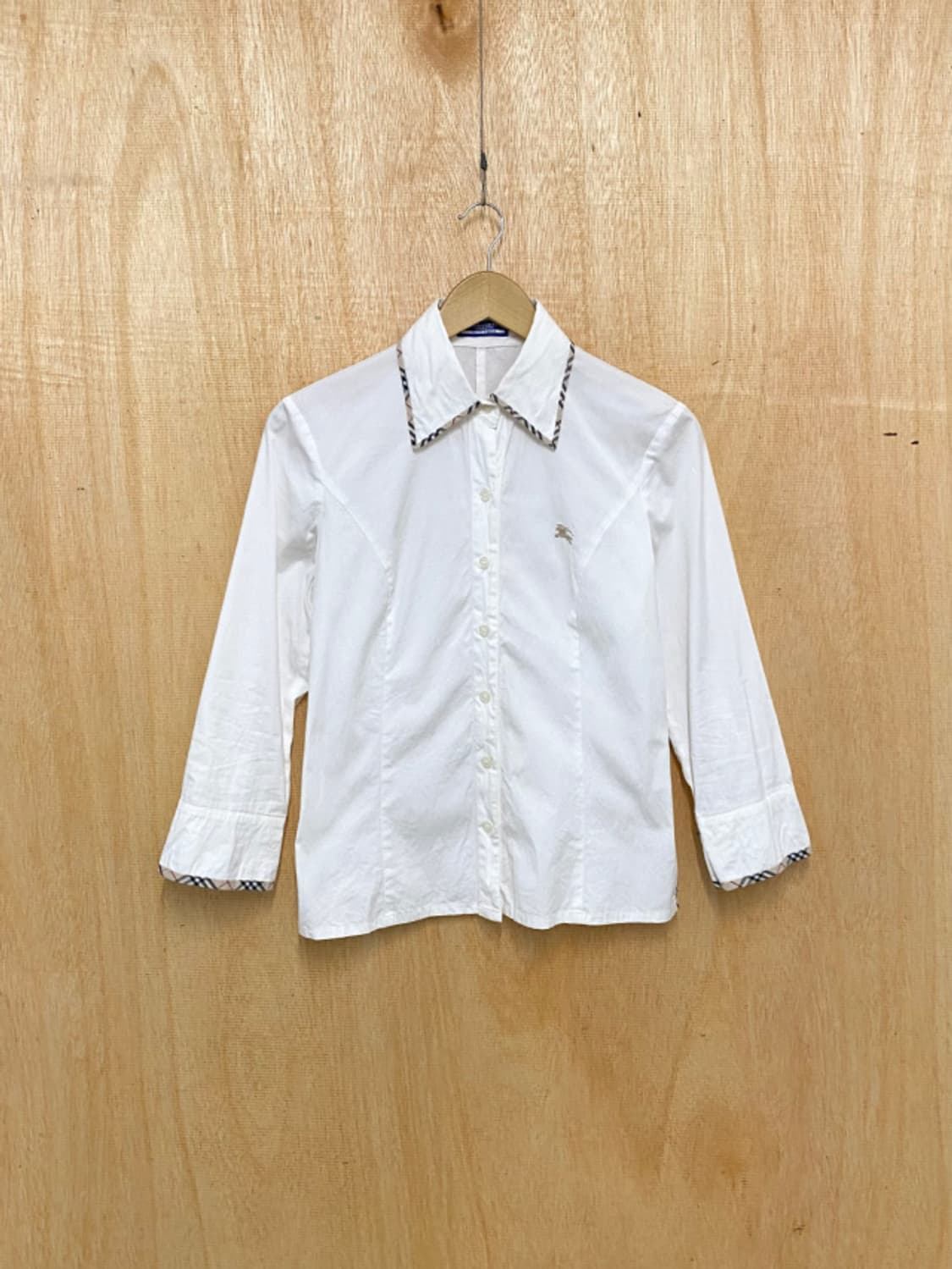 BURBERRY white shirt 버버리 테이핑 셔츠 상품이미지3