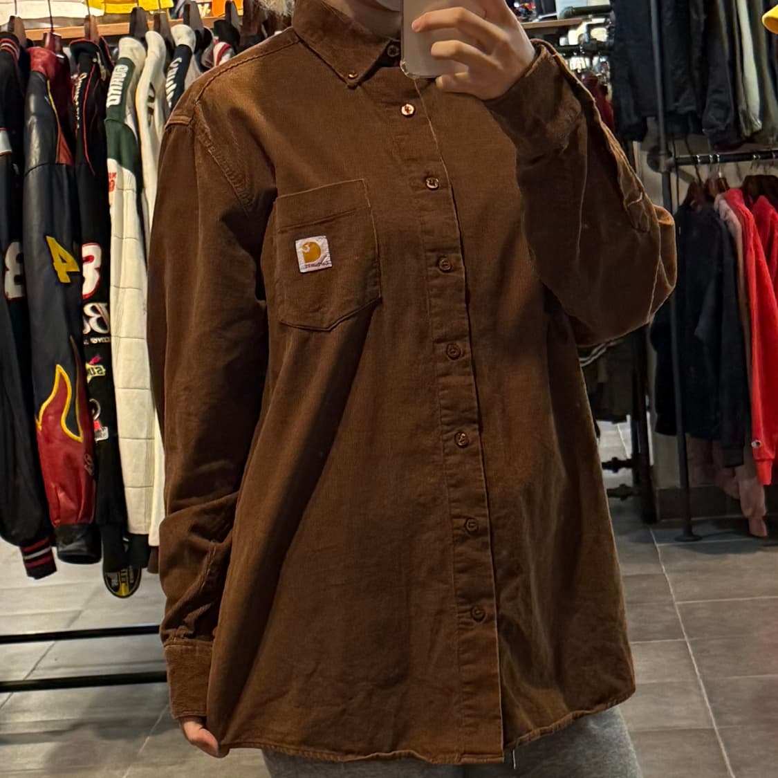 [NO.9] 칼하트 코듀로이 긴팔셔츠 상품이미지3