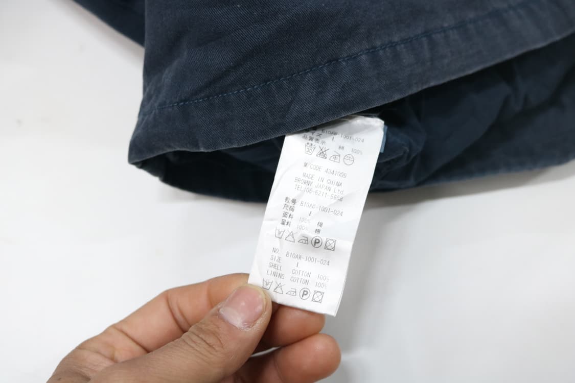 BROWNY 브라우니 빈티지 M-65 타입 네이비 필드 자켓 상품이미지9