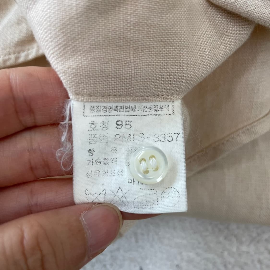 M 폴로 린넨 90'S 긴팔셔츠  상품이미지6
