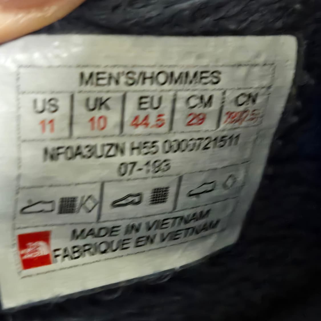 290 노스페이스 써모볼 패딩 신발  상품이미지10