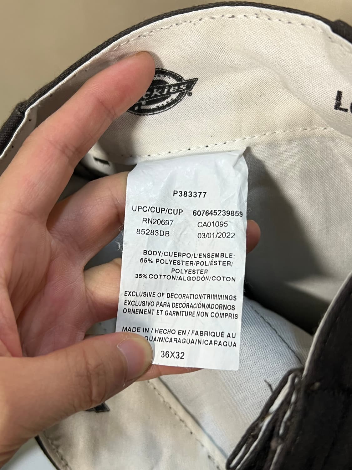 디키즈 더블니 브라운 처분 상품이미지4