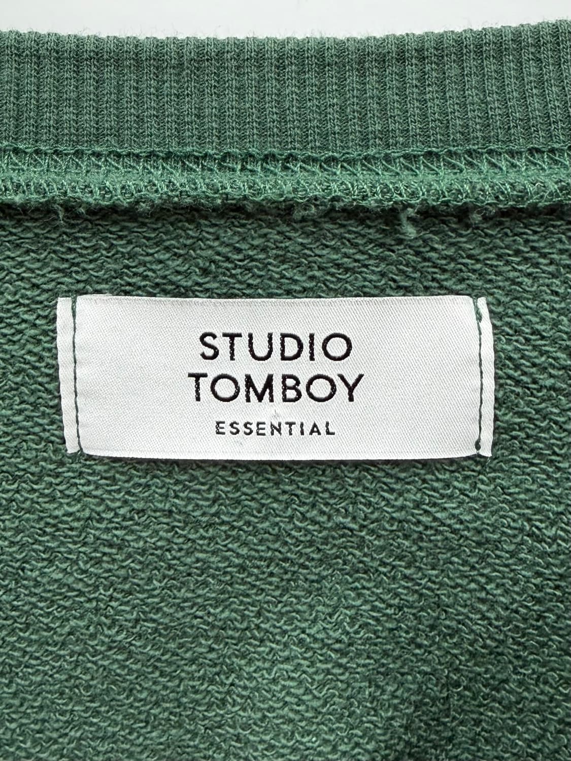 스튜디오톰보이 그린 맨투맨 상품이미지3