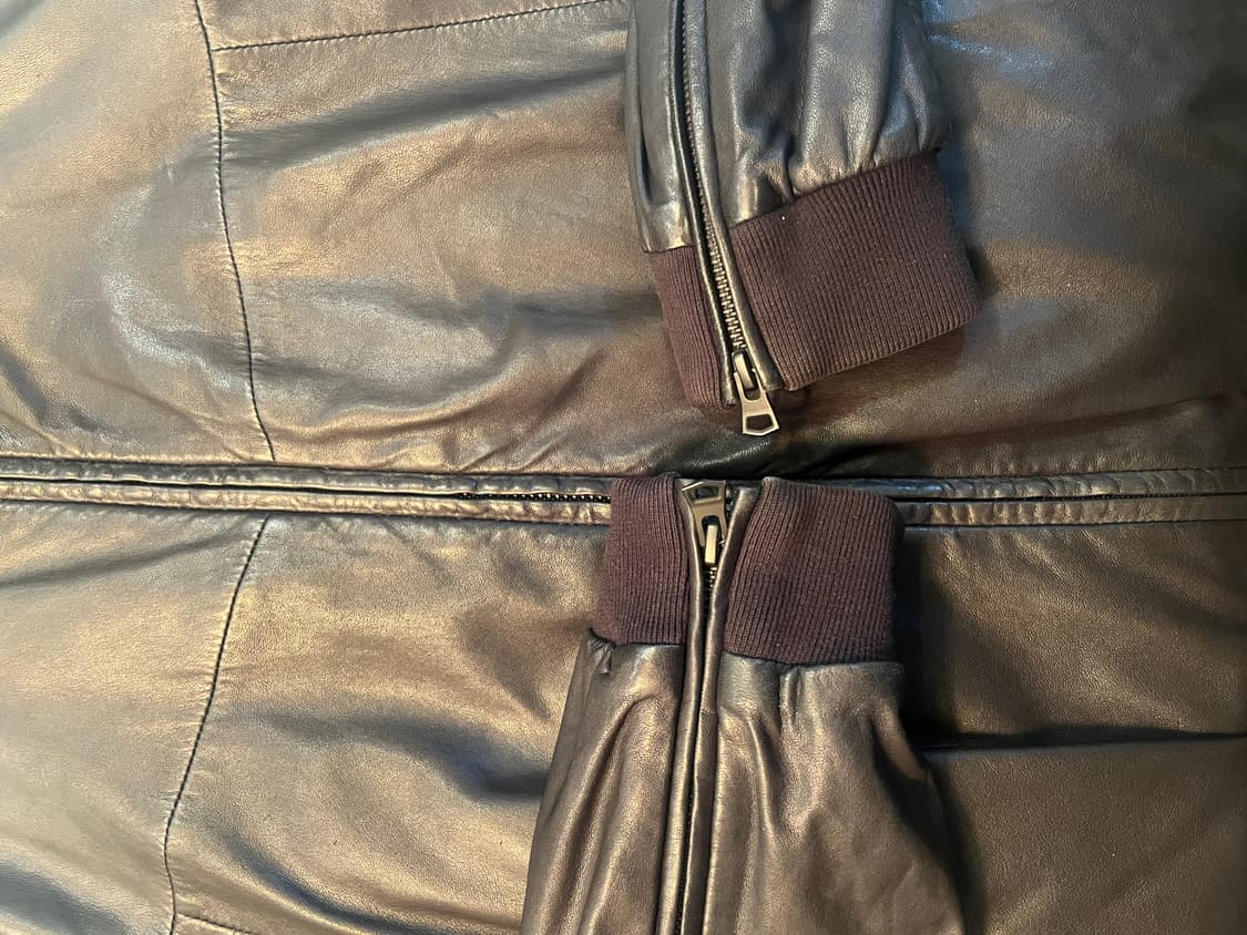 띠어리 가죽자켓 M 상품이미지5