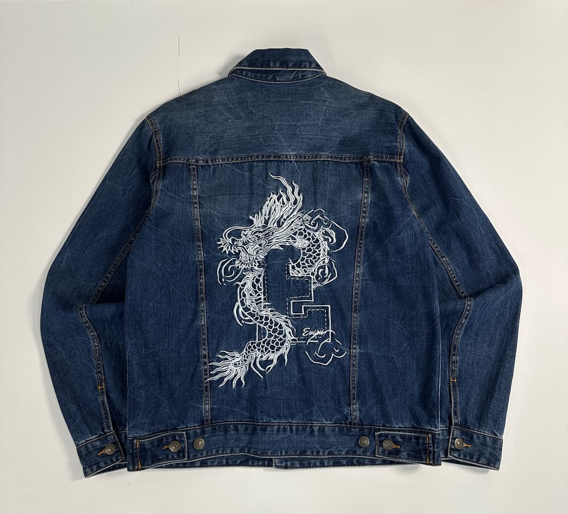 에비수 Evisu 데님 트러커 자켓 XL 상품이미지2