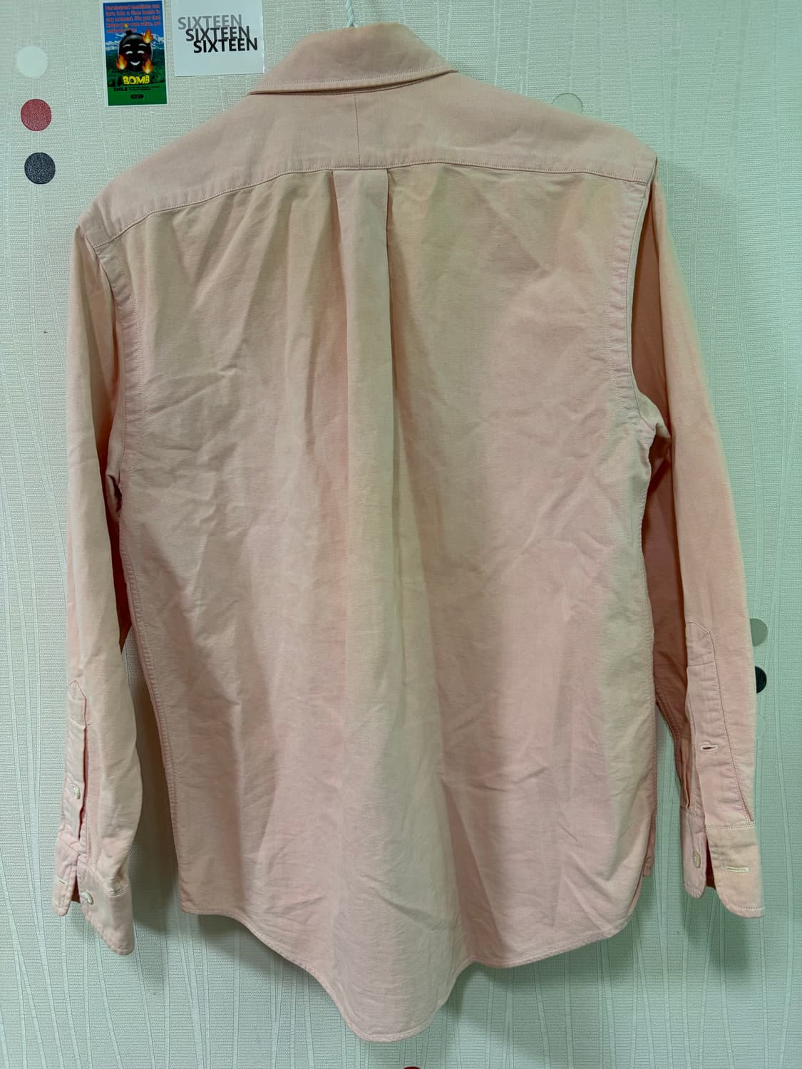 랄프로렌 핑크 셔츠 85사이즈(실측 L사이즈) 상품이미지2