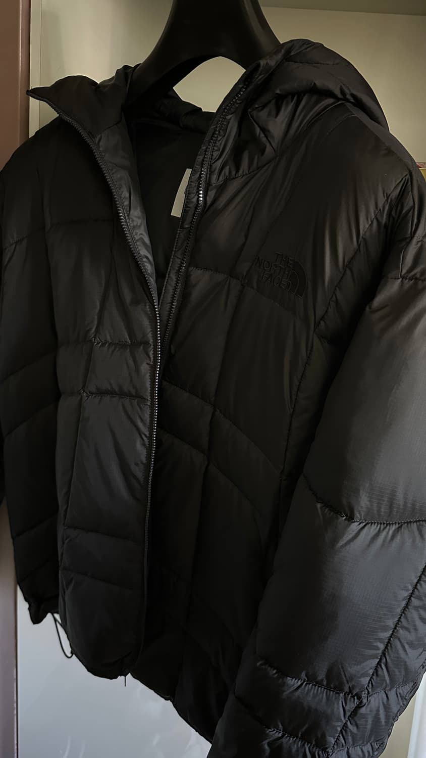 노스페이스 웨이브 온 자켓 블랙 25fw L 상품이미지2