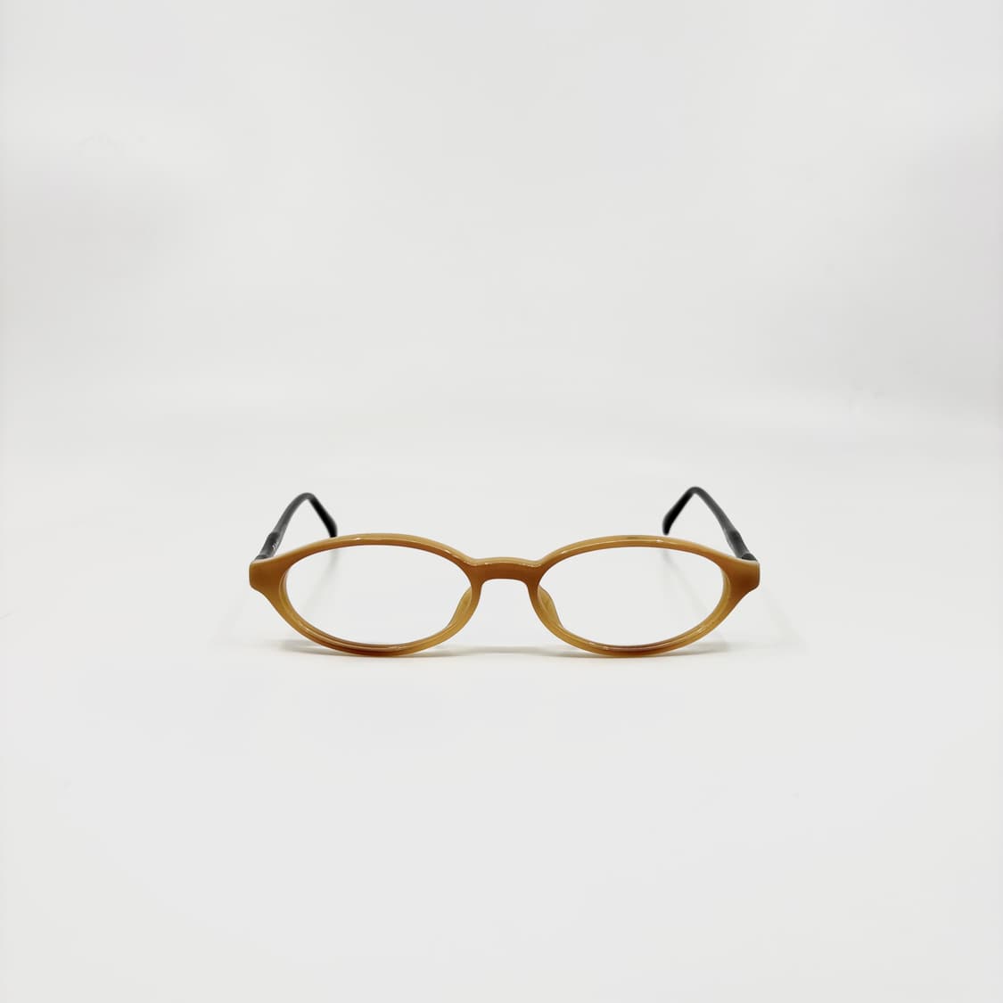 Cantabile 빈티지 브라운 프레임 뿔테 안경 상품이미지1