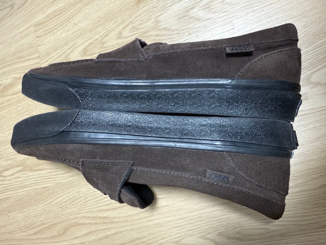 반스 스케이트 로퍼 스웨이드 브라운 블랙 상품이미지4