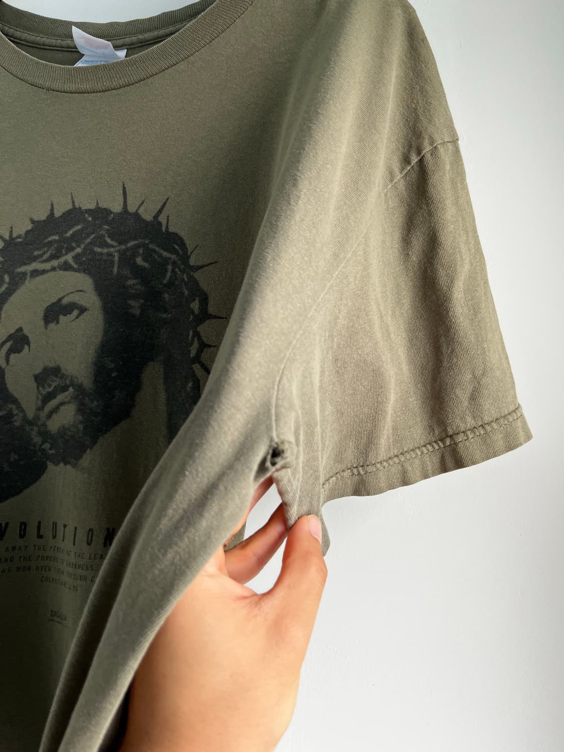 00s 빈티지 지저스 티셔츠 jesus tee 상품이미지7