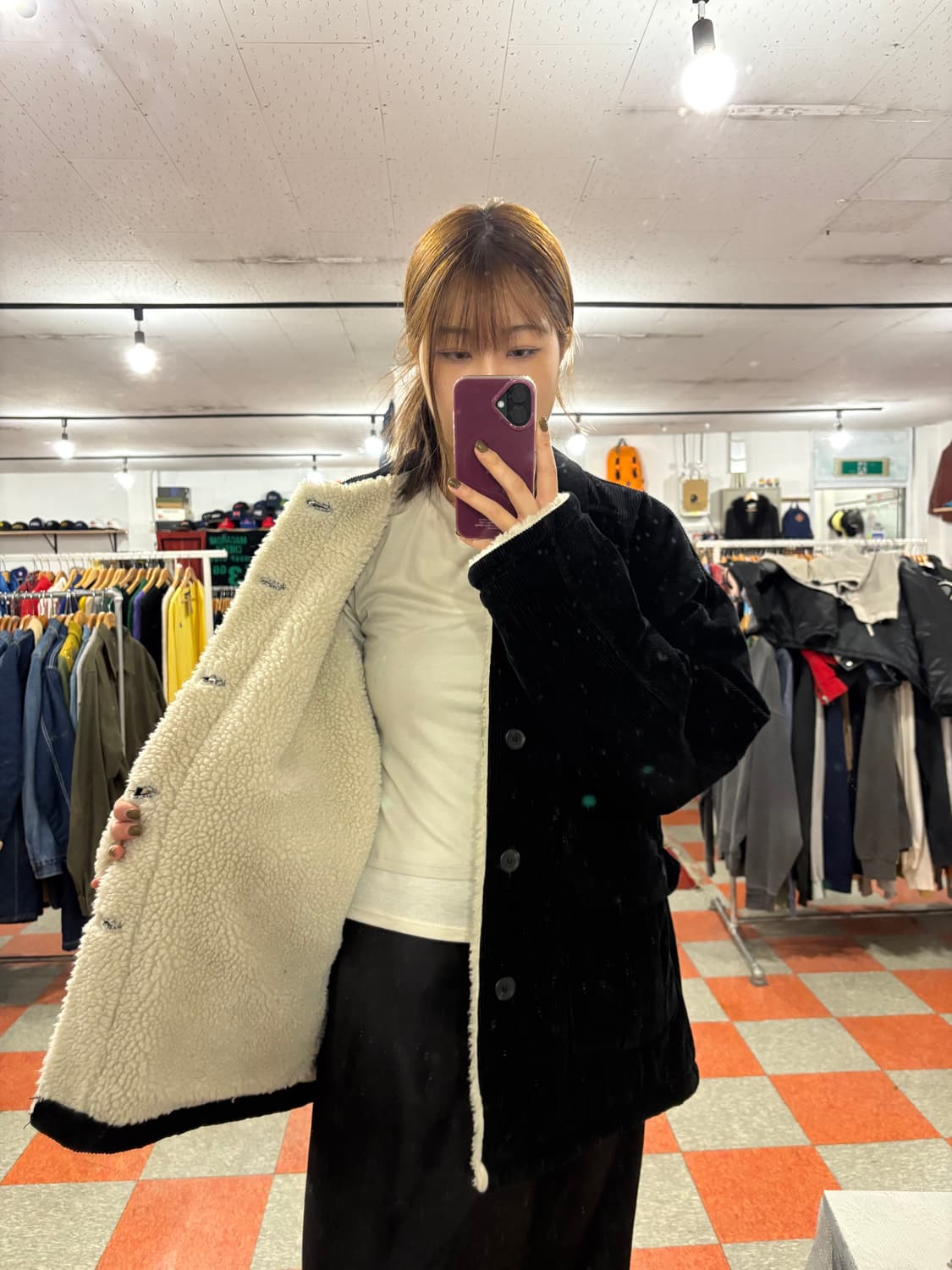 골덴 양털자켓 상품이미지2