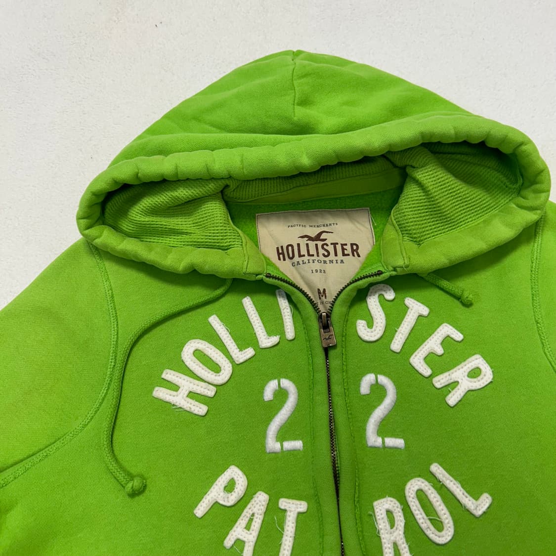 Hollister Green Hoodie Zip-up  상품이미지3