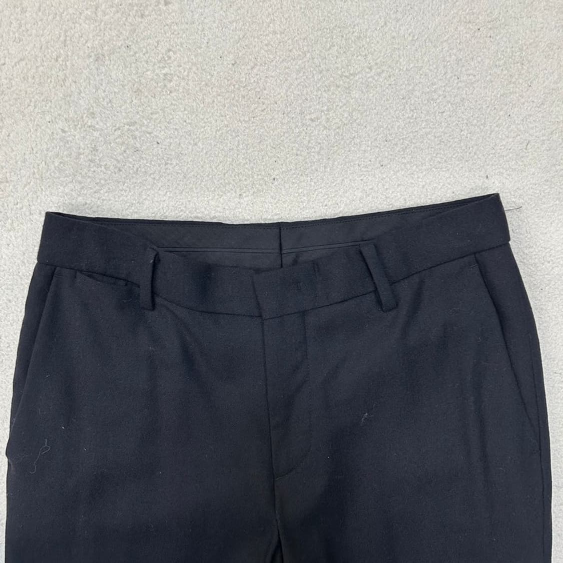 솔리드 옴므 블랙 슬랙스 팬츠 44 상품이미지3