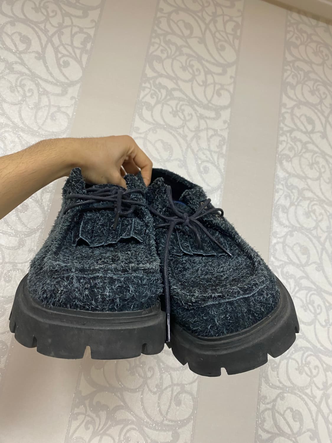 언다이드룸 청키 퍼 더비 블랙 상품이미지6