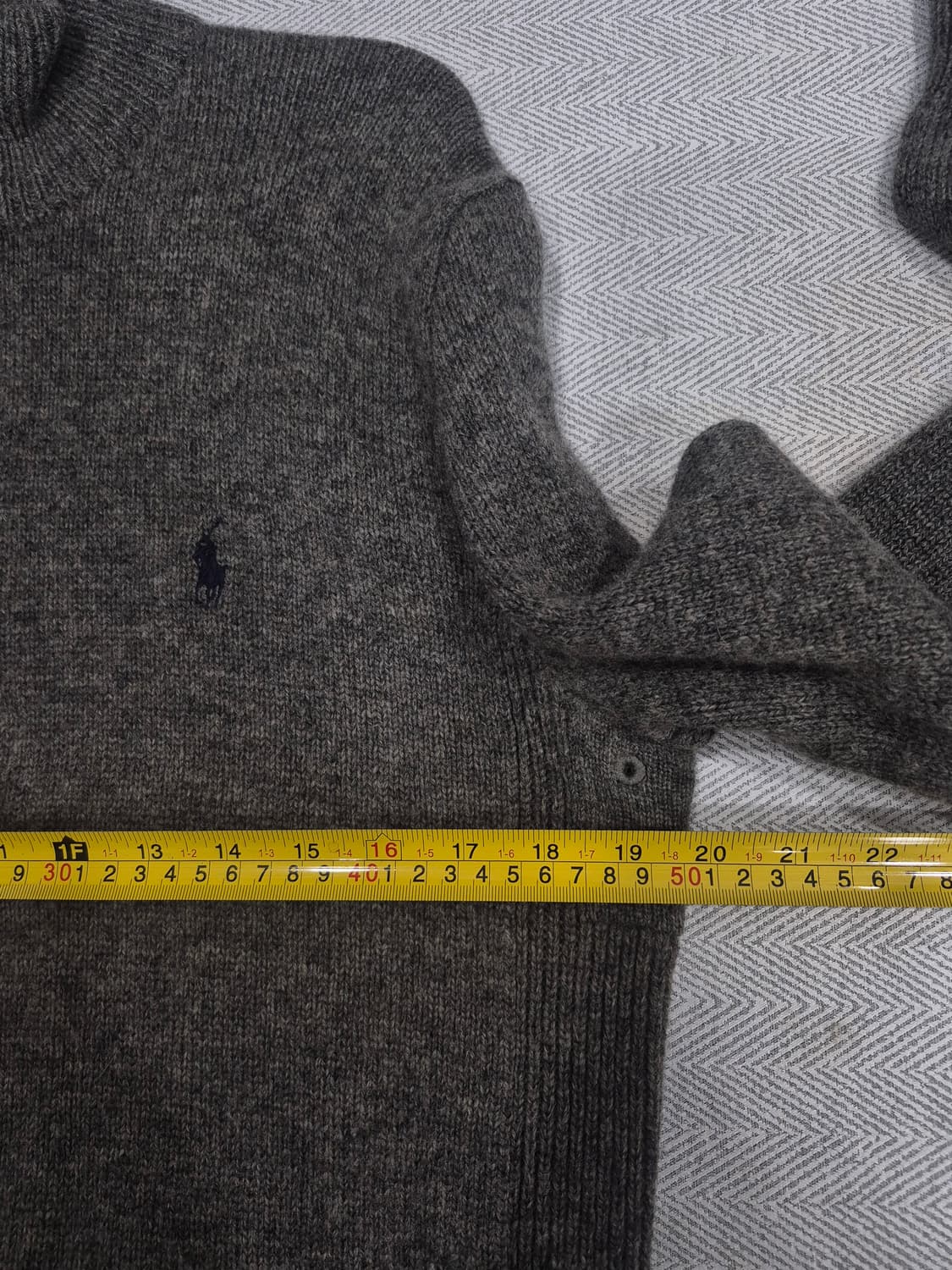 폴로랄프로렌 반집업 니트 남녀공용 90사이즈 상품이미지8