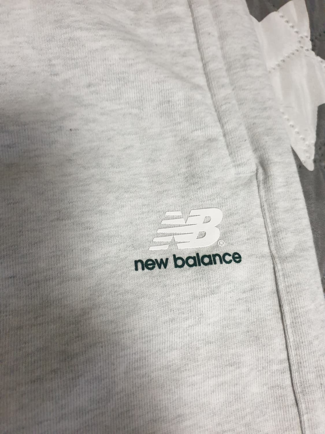 뉴발란스 스트릿 코트 스트레이트핏 스웨트 팬츠 멜란지 (XS) 상품이미지2