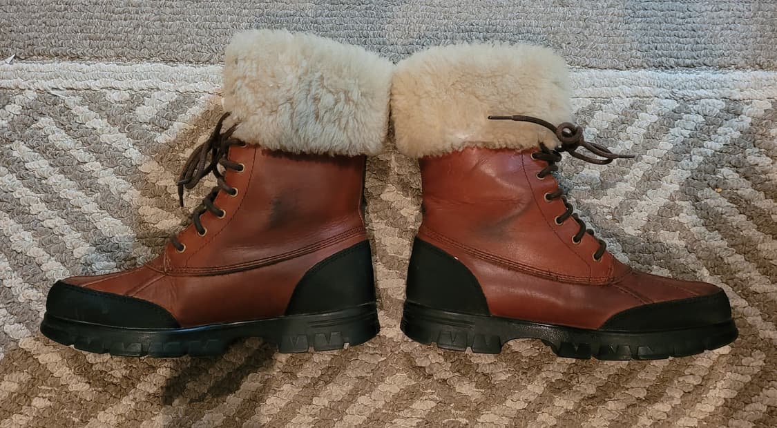 폴로 랄프로렌 여성 가죽 부츠 (6.5B) 상품이미지5