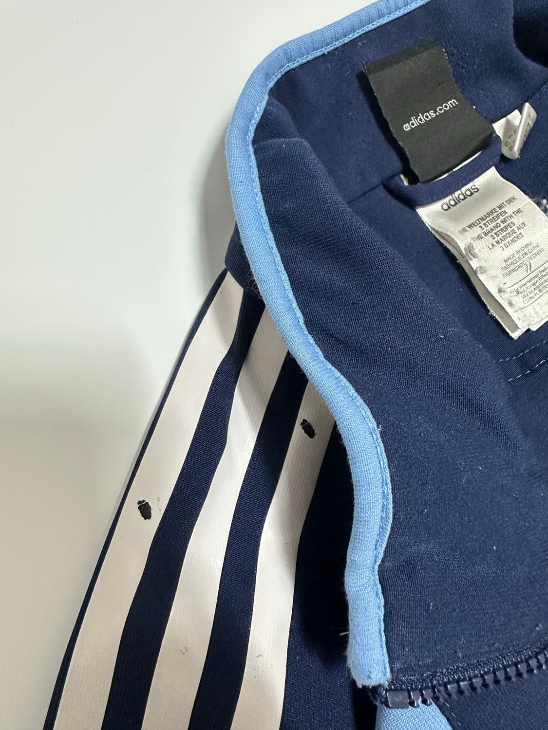 아디다스 레알마드리드 반집업 트랙탑 상품이미지4