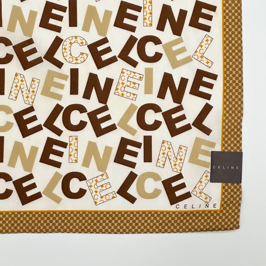 (새상품) celine / 셀린느 쁘띠스카프 손수건 상품이미지3
