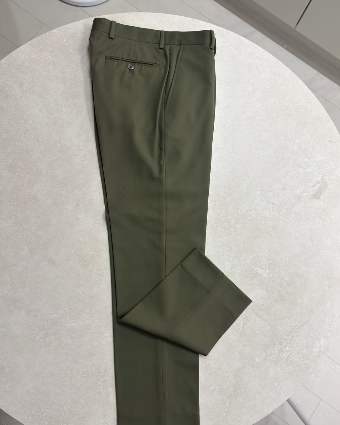 폴로랄프로렌 슬랙스 30 카키 100%울 상품이미지1