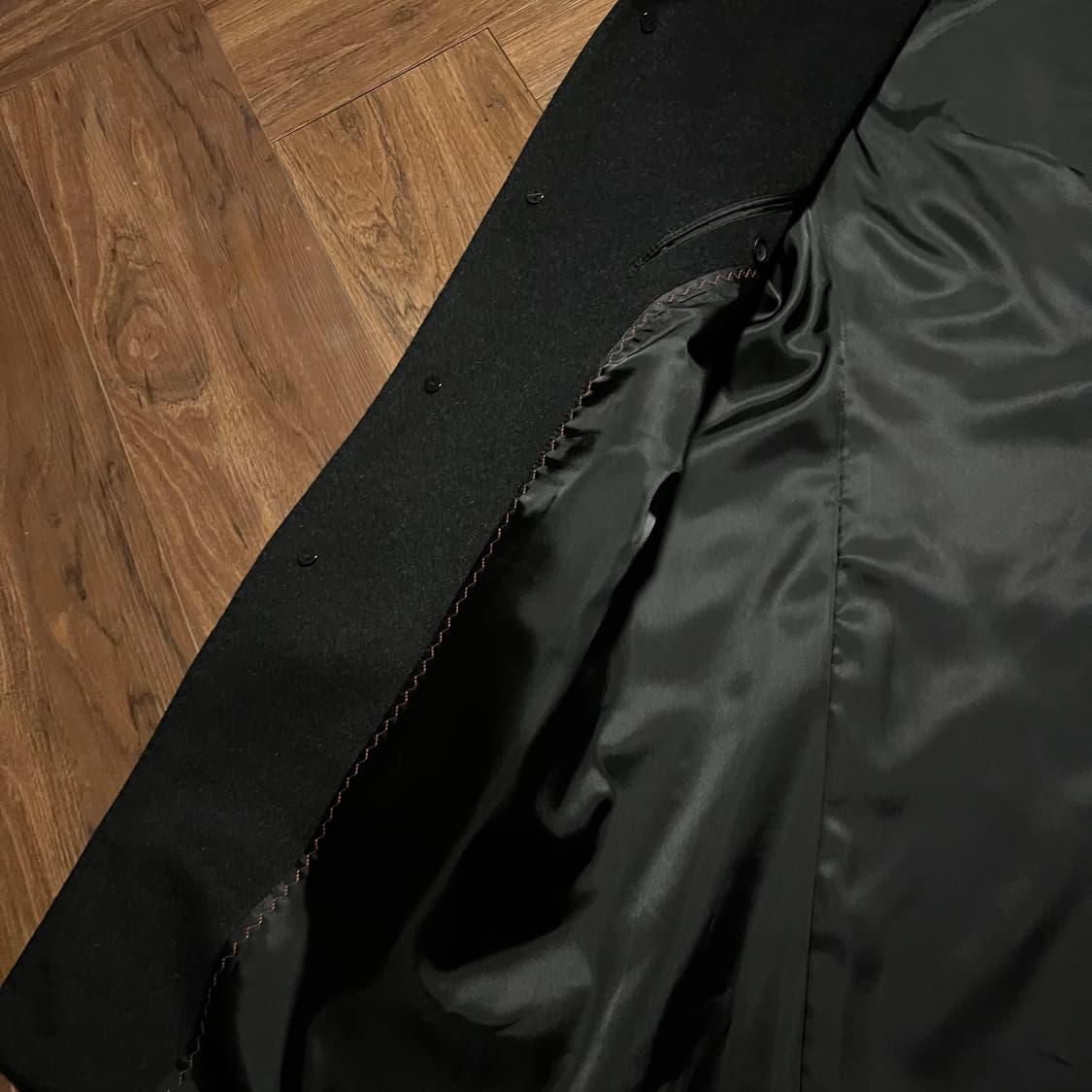 Brooks Brothers 베이비 캐시미어 100 싱글 코트 상품이미지7