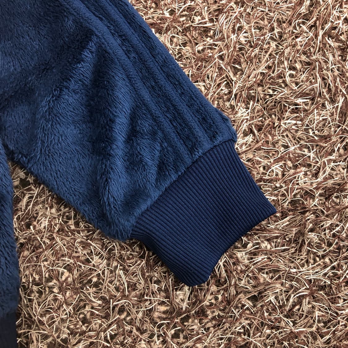 아디다스 쉐르파 파이어버드 빅로고 플리스 후드집업 상품이미지3