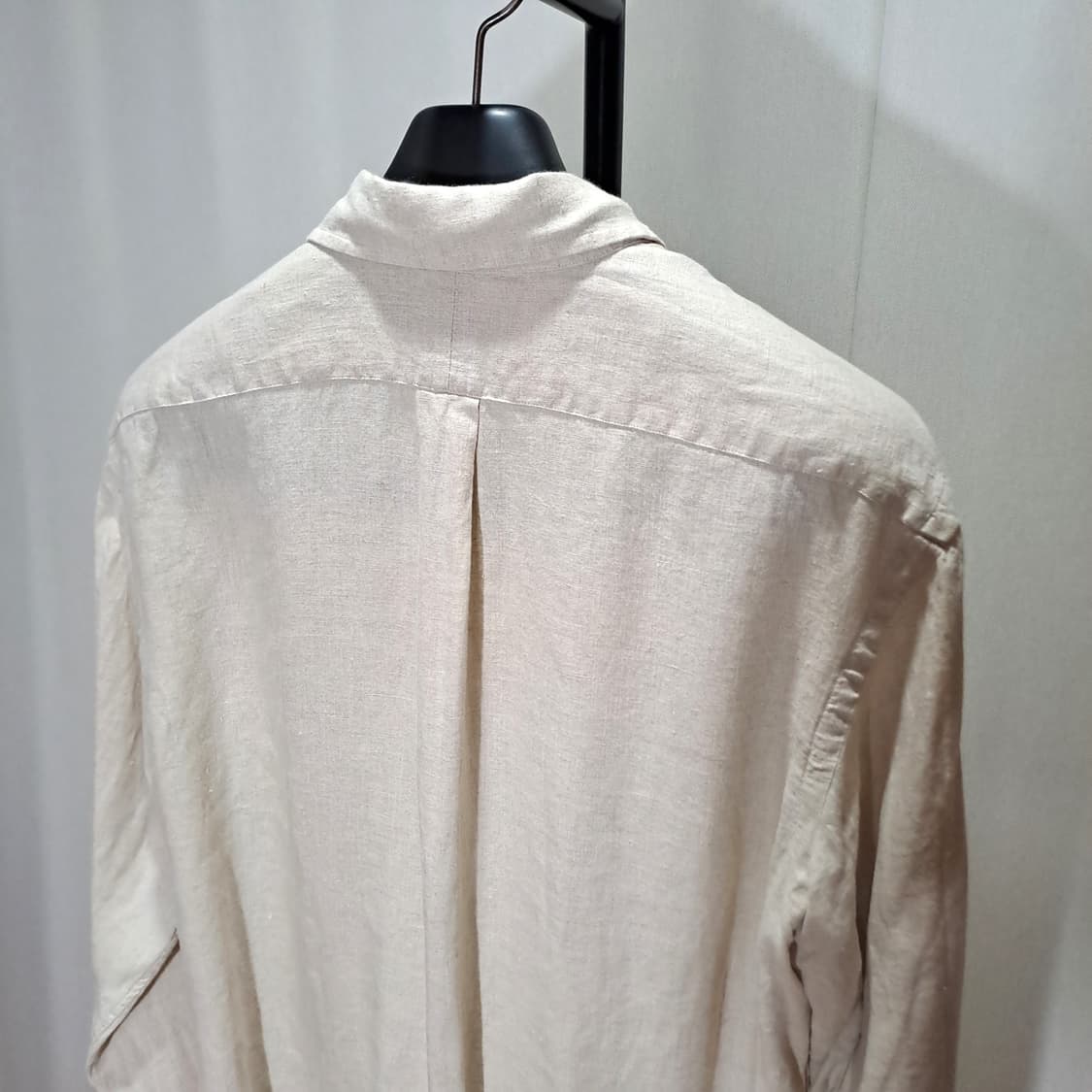  (택포) 폴로 랄프로렌 오트밀 린넨 셔츠 XXL B872 상품이미지5