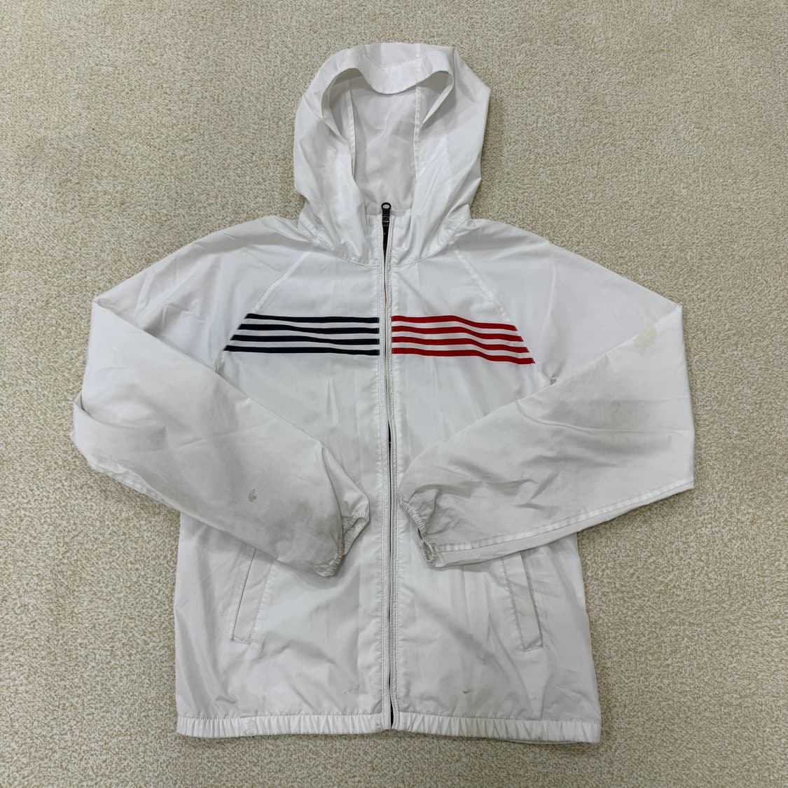 [S/P] 타미힐피거 여성 화이트 나일론 후드집업 1230T2 상품이미지1