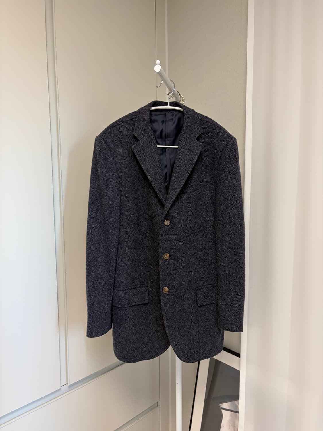 폴로 랄프로렌 남성 헤링본 울 블레이저 자켓 42R 상품이미지6