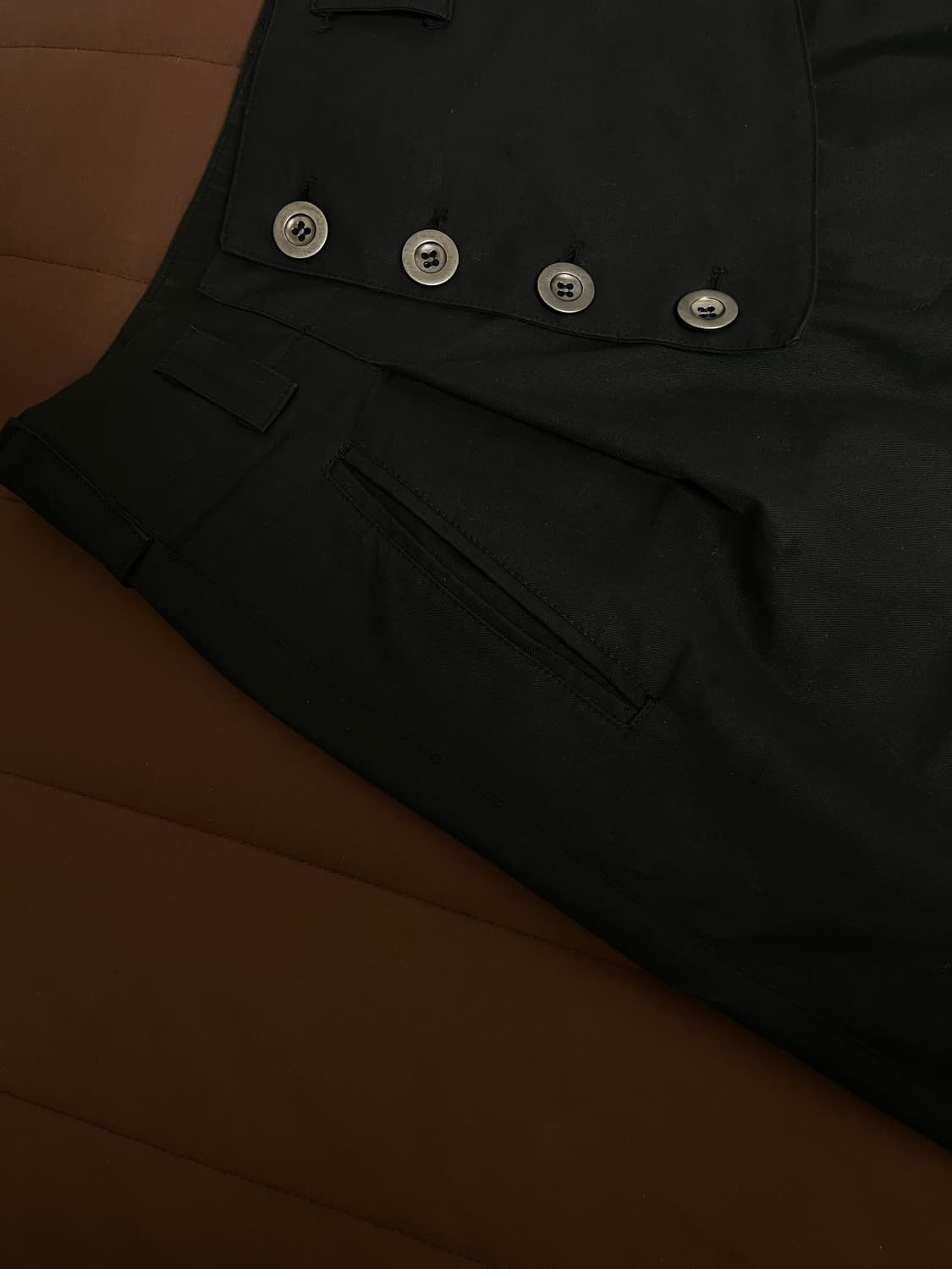 begbegbeg wrap belt short 상품이미지5