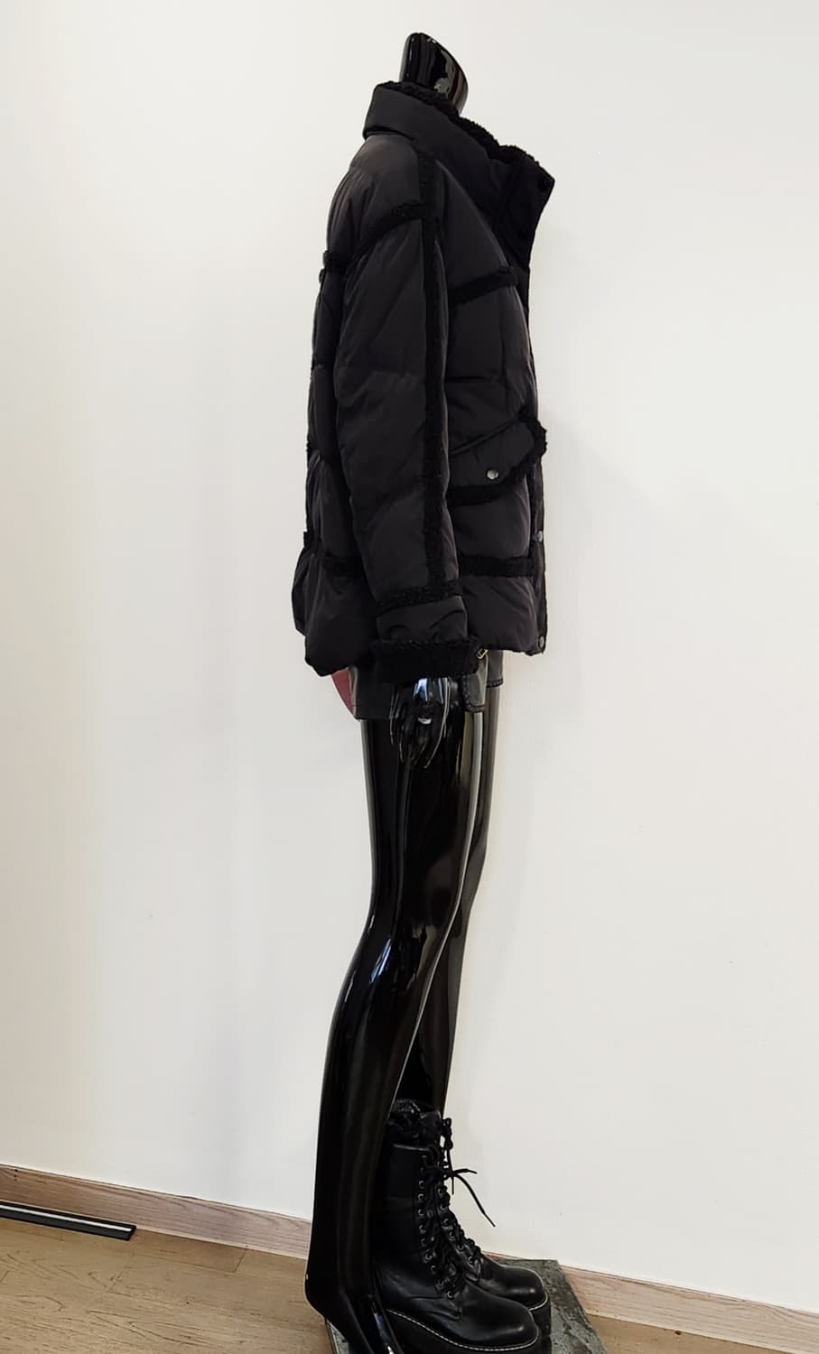 양털트리밍 구스패딩 상품이미지3