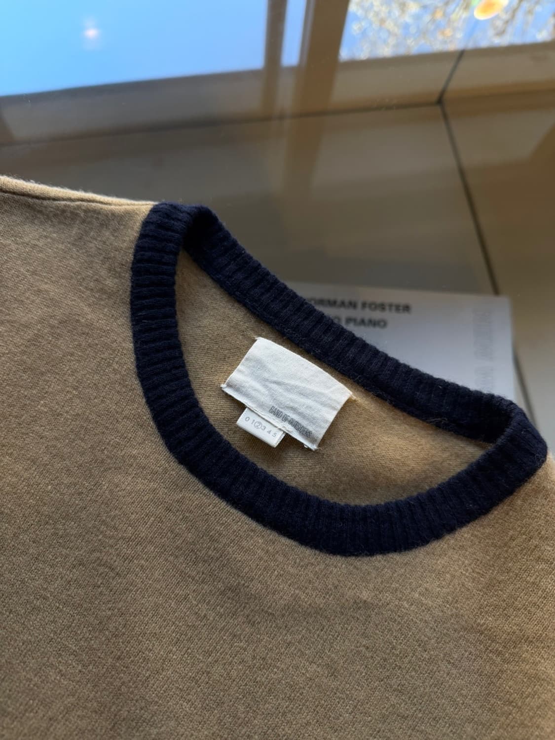 밴드 오브 아웃사이더즈 램스울 니트 100 상품이미지7