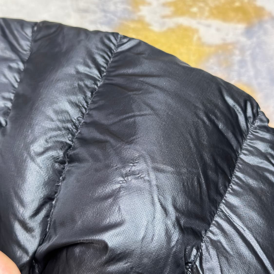 노페 써밋 유광 아콘 패딩 m 상품이미지4