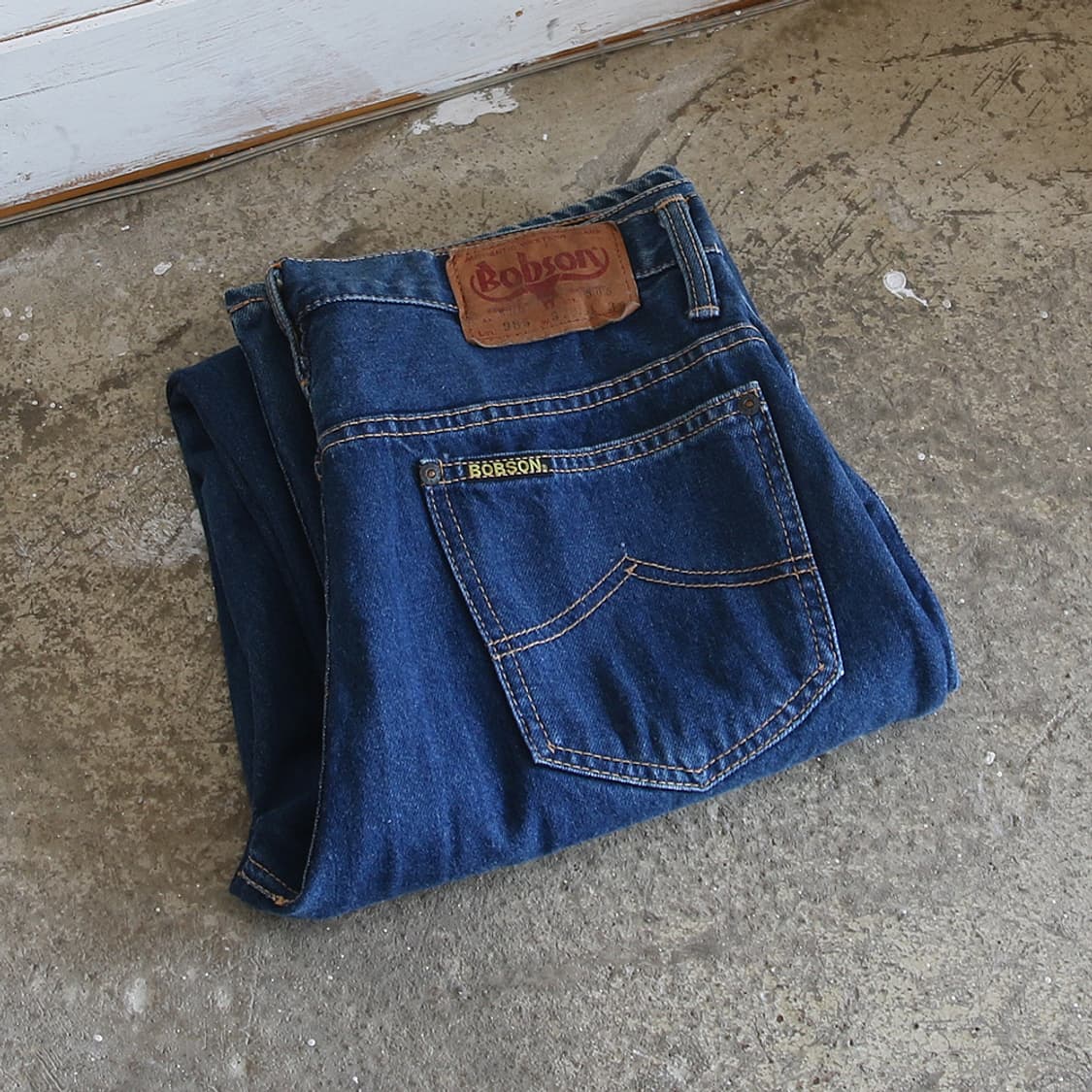 90's BOBSON 985 데님 팬츠 (남성용 30) 상품이미지1