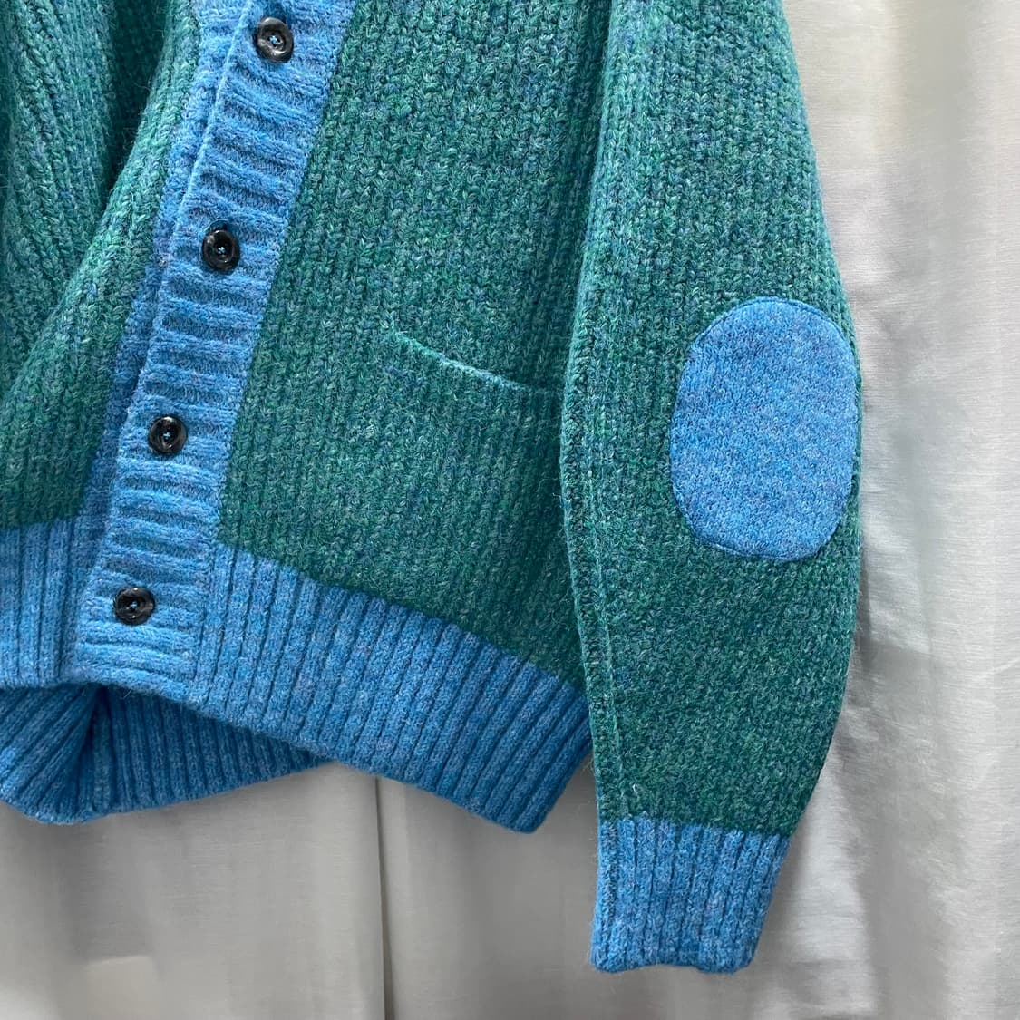 우마뭉/ 모헤어 컬러블록 가디건/ L 상품이미지9