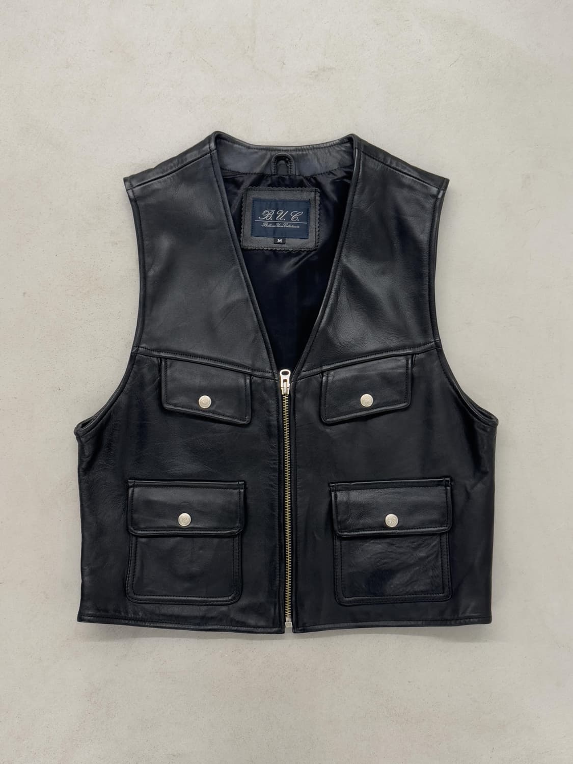 Bellerose uomo collection  레더 베스트  상품이미지1