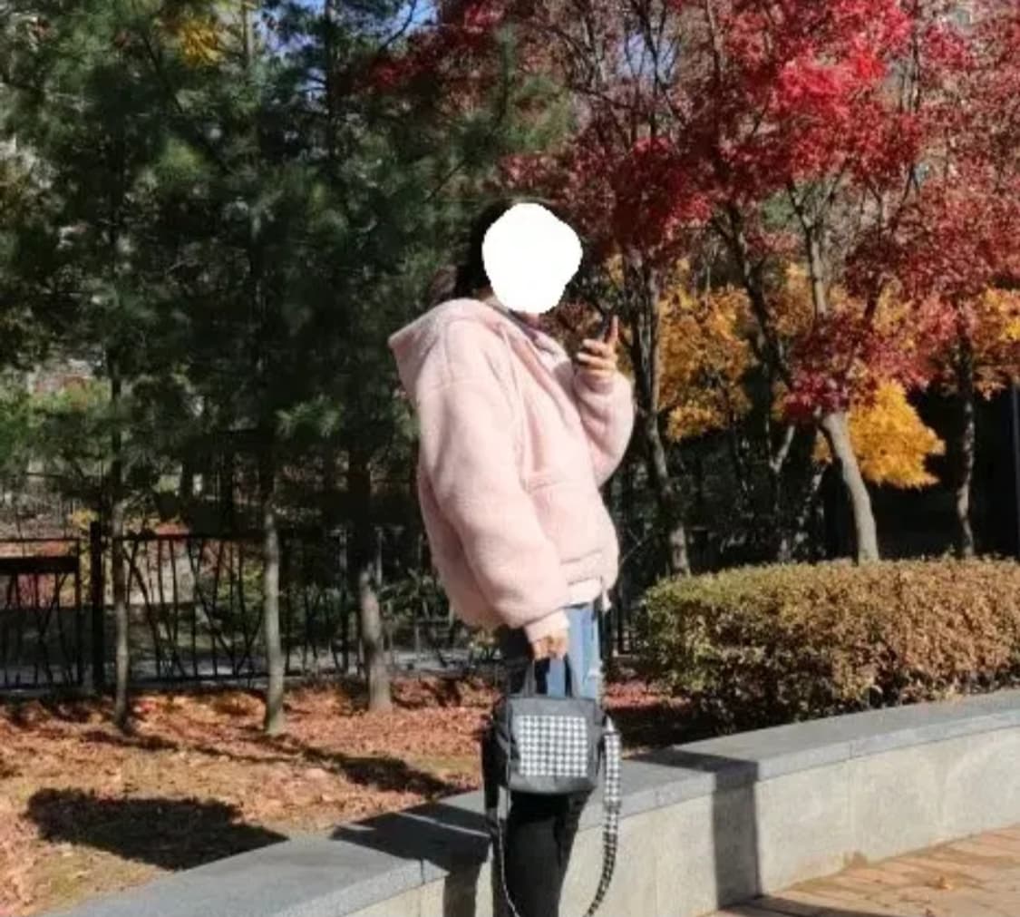 더블유브이 양털 핑크 뽀글이 상품이미지2