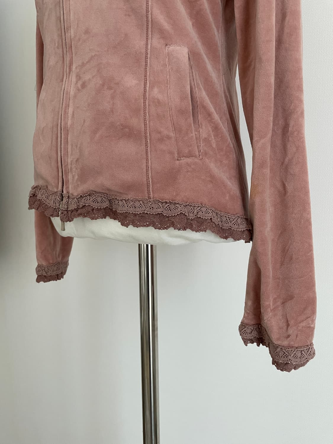 레스트로즈 레이스 후드집업 상품이미지3