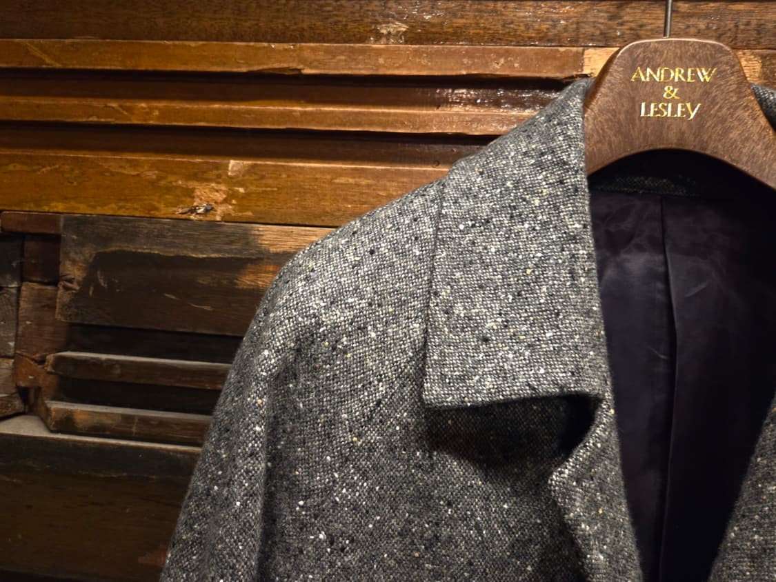 닥스 트위드 래글런코트  상품이미지2