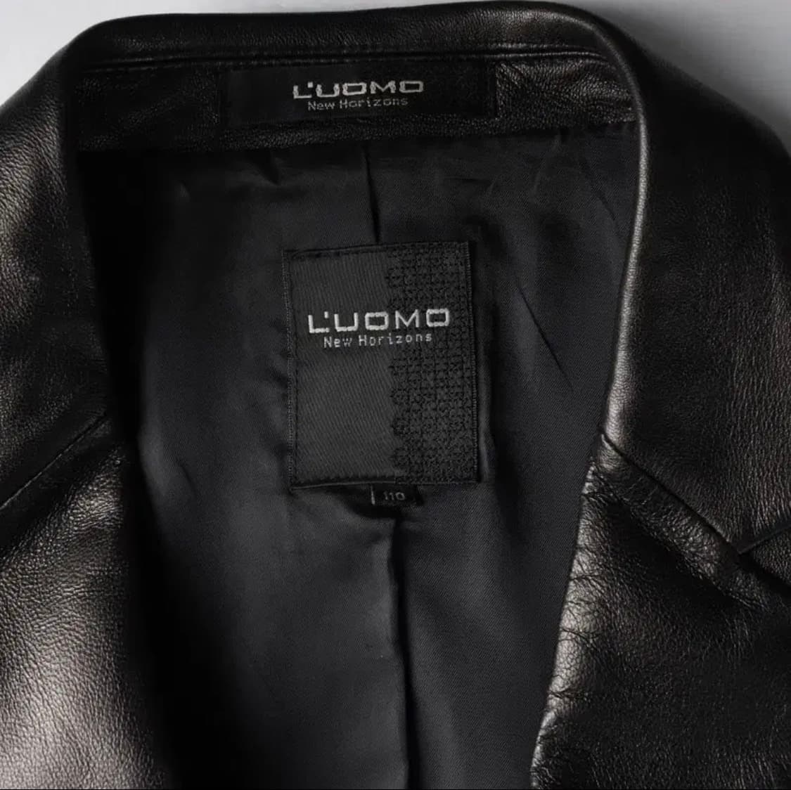 양가죽 자켓 블레이저 블랙 110 상품이미지5