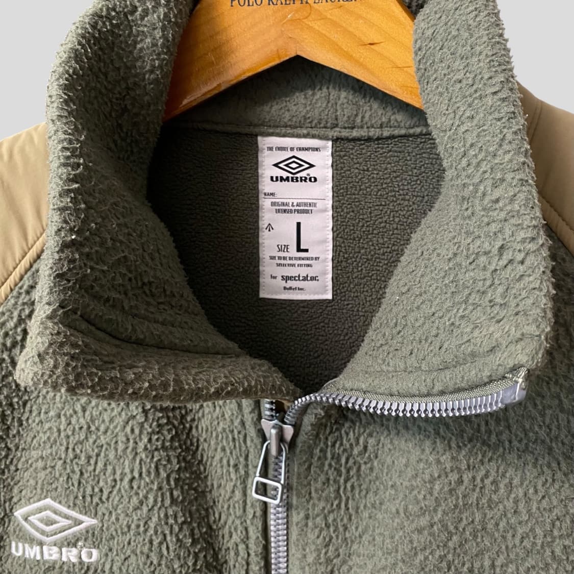 (L)엄브로 스펙테이터 ECW 파일 플리스 자켓 상품이미지3