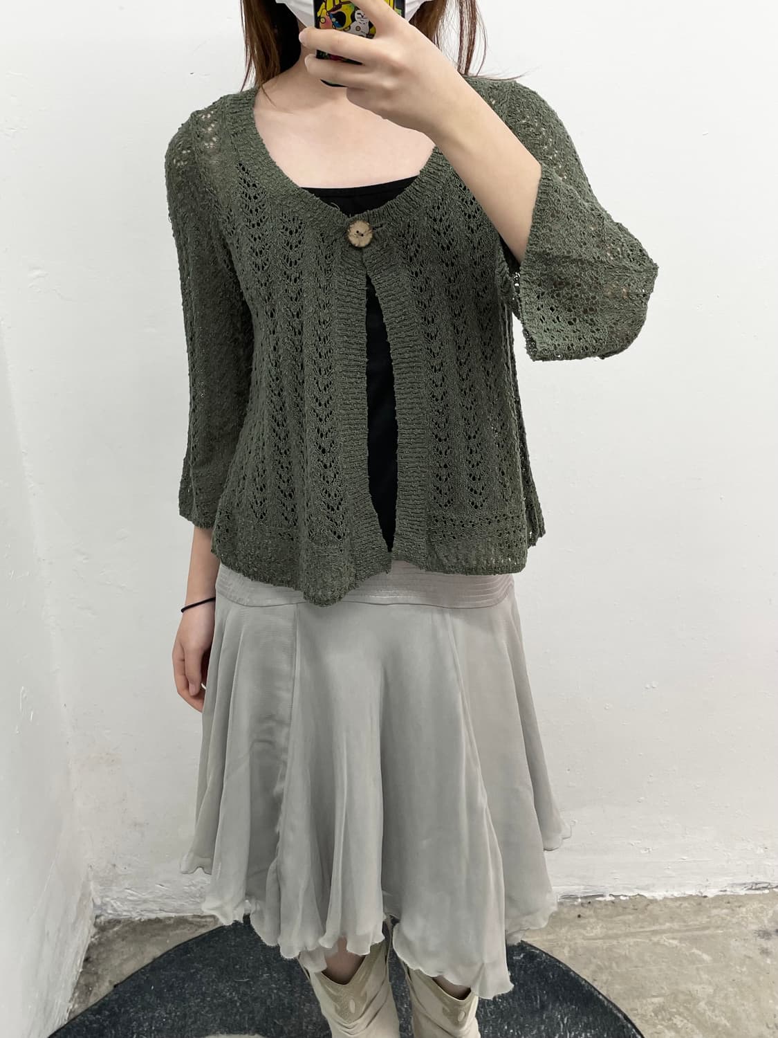 페어리 크로셰 버튼 가디건 상품이미지3