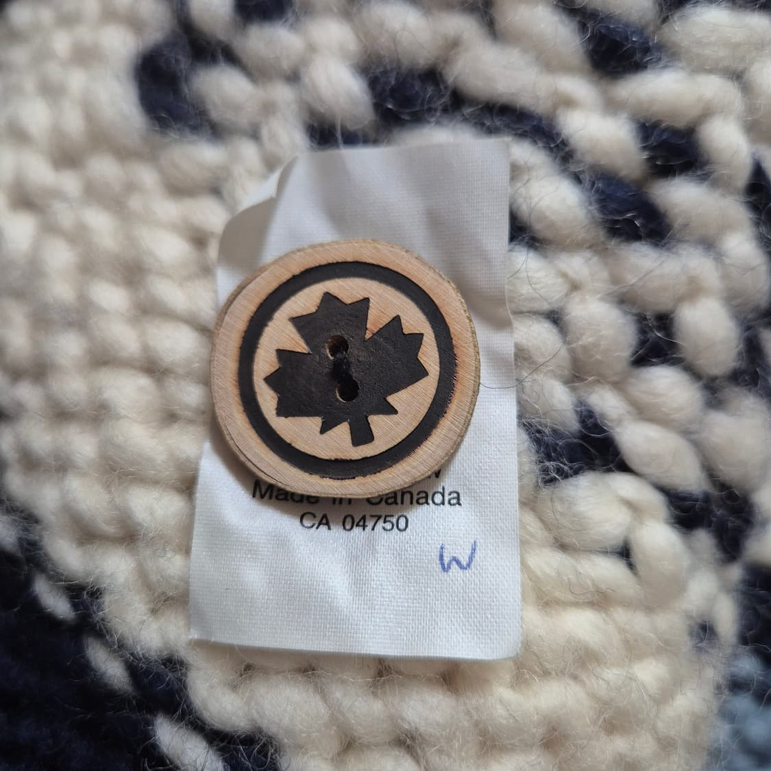 FAB 캐나다 사슴 패턴 리얼 코위찬 여성free 상품이미지6