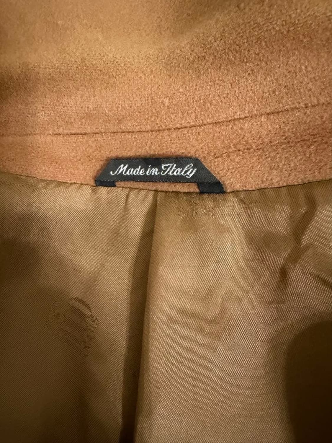 FERRE 페레 80s·90s 빈티지 체스터 코트 카멜 관능적 오버 실루 상품이미지3