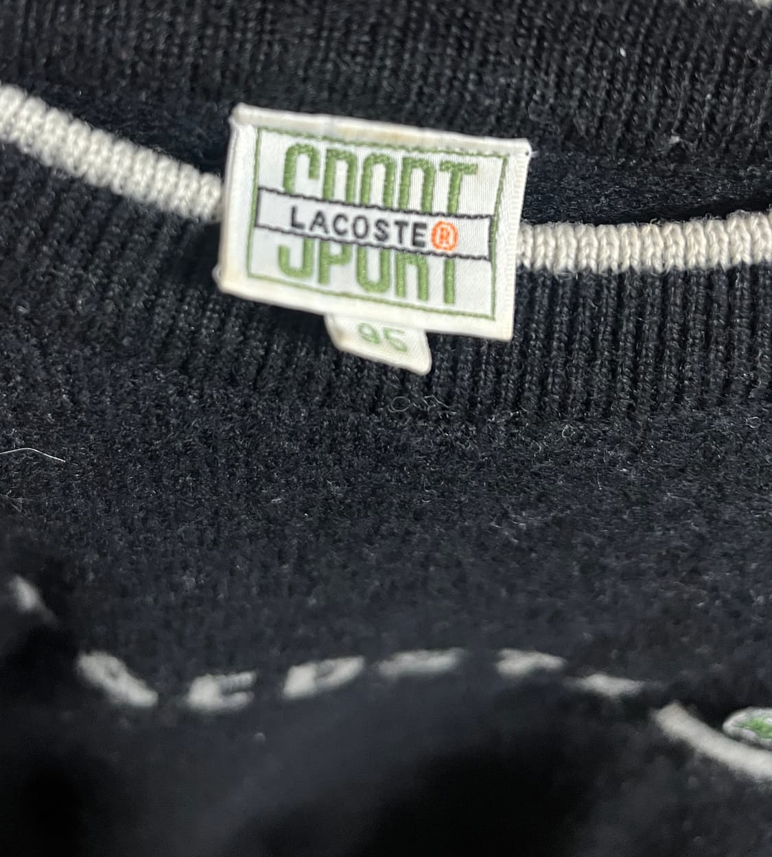 라코스테 빈티지니트 상품이미지2