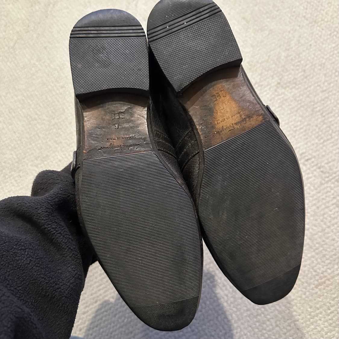 페라가모 Ferragamo 싱글 몽크 스트랩 로퍼 상품이미지5