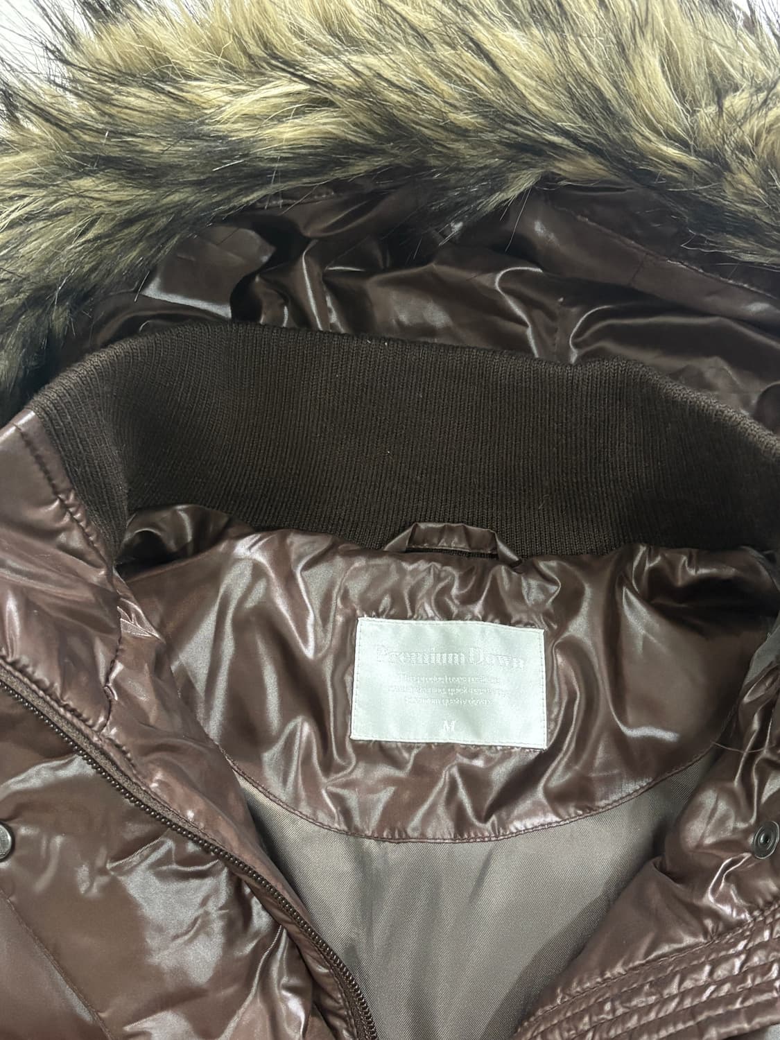 Y2k 00s 프리미엄 n2b 숏 덕다운 퍼 패딩 상품이미지4