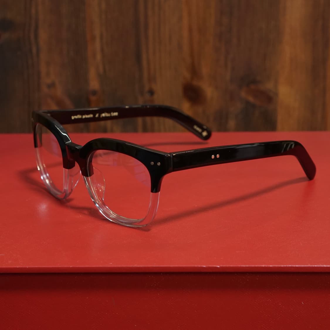 그라픽 플라스틱 X 옐로우비 투톤 안경  상품이미지3